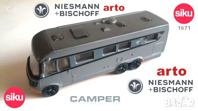 SIKU 1671 - Niesmann & Bischoff Camper ARTO