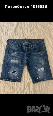 Мъжки къси дънки dsquared