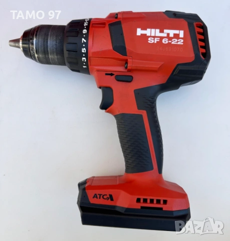 Hilti SF 6-22 ATC Nuron - Безчетков акумулаторен винтоверт неразличим от нов!, снимка 3 - Винтоверти - 54528535