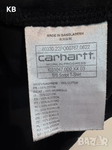 Carhartt T-Shirt Men’s., снимка 4 - Тениски - 54836265