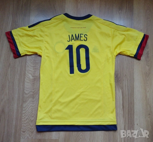 Colombia / 10 James - детска футболна  тениска Колумбия