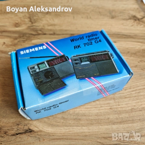 Siemens RK 702 G4 Word radio timer (1986), снимка 2 - Радиокасетофони, транзистори - 55038007