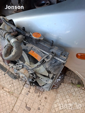 Перка с радиатор за Daihatsu Sirion 1,0i 