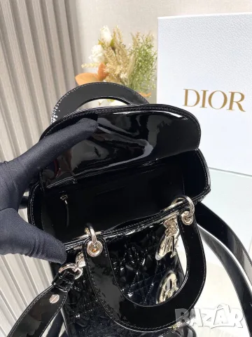 Christian Dior Lady Dior Mini – 20 см, снимка 8 - Чанти - 55417340