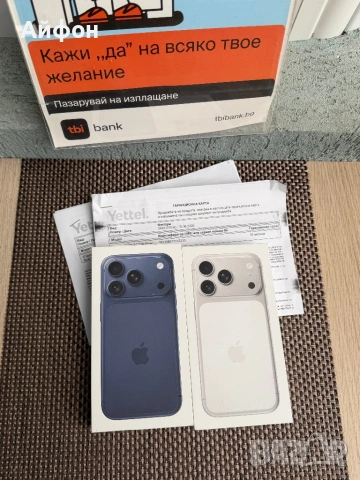 НОВ! 512Gb *ЛИЗИНГ* iPhone 17 Pro Silver/  Deep Blue 36М ГАР