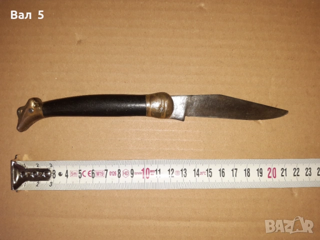 Стар български нож , ножка , ножче ДАМСКО КРАЧЕ