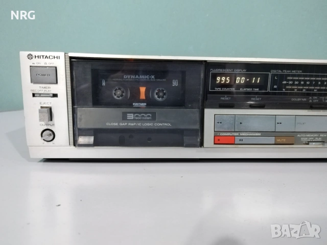 Hitachi D-E66 3-Head Dolby Stereo Cassette Tape Deck, снимка 7 - Декове - 54402418