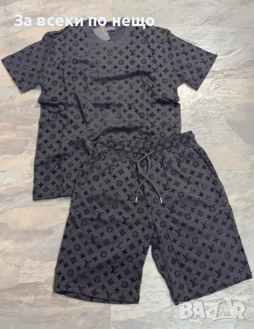 Louis Vuitton Мъжки Летен Екип👕🩳Мъжки Къс Комплект Луис Витон Код NGHSP127