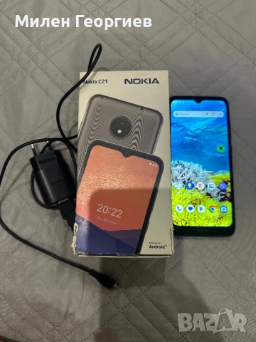 Смартфон Nokia C21, снимка 5 - Nokia - 54430705