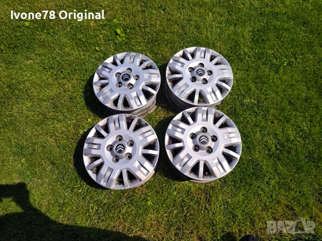 ПРОМОЦИЯ Алуминиеви Джанти за бус Citroen Fiat Peugeot 5x118 15 цола.
