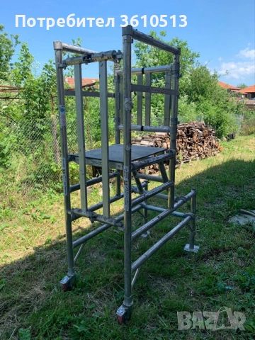 Аломиниево скеле на колела, снимка 9 - Друго оборудване - 54804220