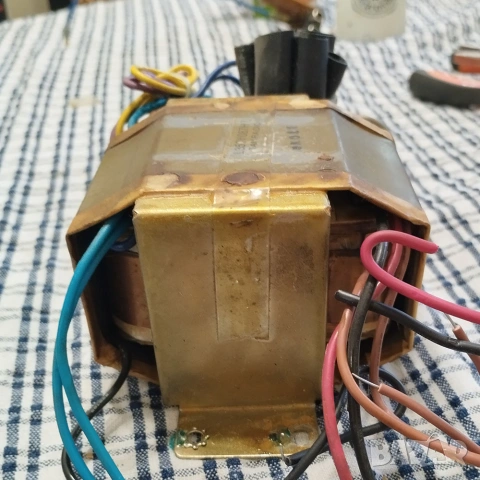 Мощен трансформатор от усилвател крайно стъпало NAD - 2x82V + 2х48V DC, снимка 2 - Ресийвъри, усилватели, смесителни пултове - 55013559