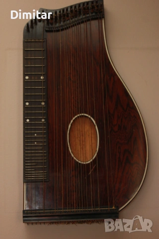 Старинен струнен инструмент AutoHarp / Цитра – 55 см