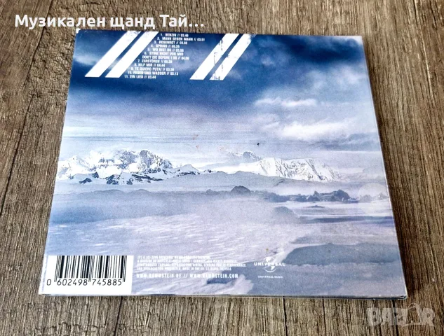 Компакт Дискове - Рок - Метъл: Rammstein – Rosenrot - CD Digipack, снимка 2 - CD дискове - 55595105