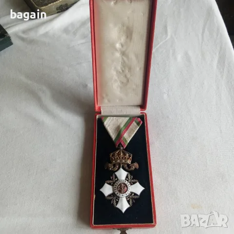 Орден за гражданска заслуга 5 степен., снимка 3 - Антикварни и старинни предмети - 55405091