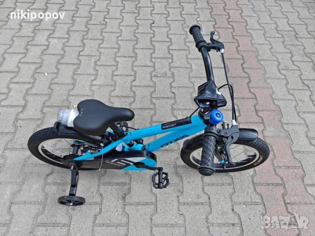 CROSS Алуминиев велосипед 16" ROCKET син, снимка 3 - Велосипеди - 53980792