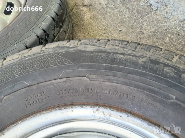 Джанти 16 цола 5х160 Ford Transit 215/75/16C 5x160 , снимка 4 - Гуми и джанти - 54539005