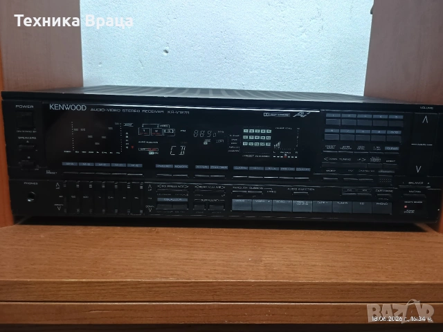 Kenwood KR-V127R в отлично техническо и много добро външно състояние., снимка 2 - Ресийвъри, усилватели, смесителни пултове - 54968801