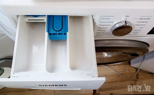 Инверторна пералня със сушилня  SIEMENS IQ 500 iSensoric  - 7/4 кг, снимка 4 - Перални - 54066210