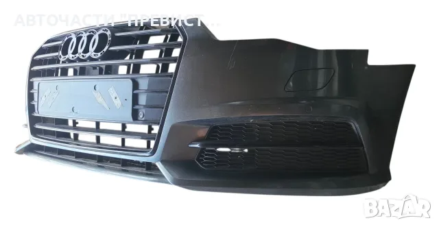 Оборудвана Предна S-Line Броня Ауди А6 Ц7 Audi A6 S6 C7 2011-2018г, снимка 4 - Части - 55338225