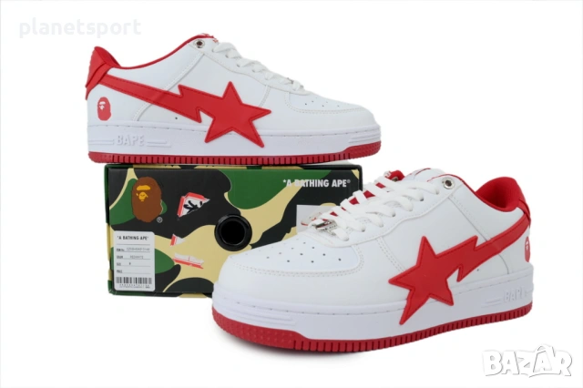 A Bathing Ape BAPE STA Premium Quality Luxury Streetwear Sneakers Различни цветове Размери 35-46, снимка 13 - Маратонки - 54747171