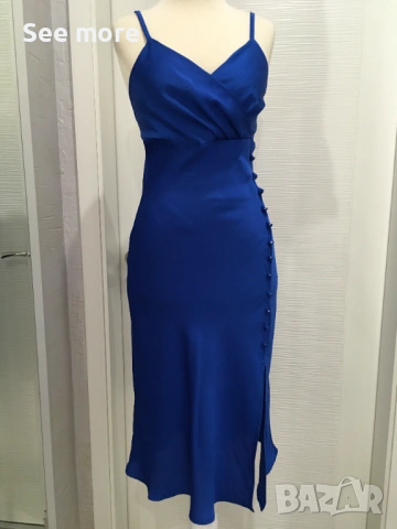 Сатенена рокля Made in Italy S