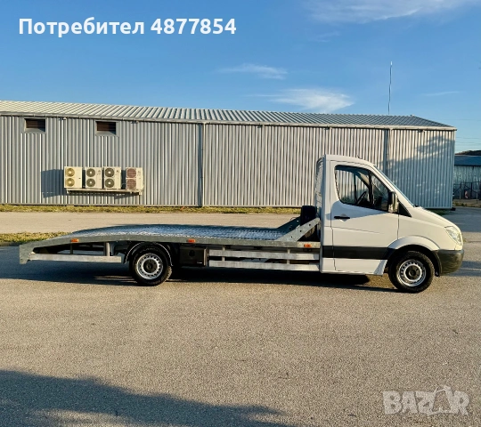 Mercedes Sprinter 5.10м.*СПЕЦИАЛЕН*OM646*ВЪЗДУШНИ ВЪЗГЛАВНИЦИ, снимка 8 - Бусове и автобуси - 55180880