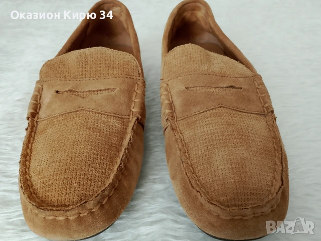 POLO Ralph Lauren мокасини велурени , снимка 5 - Мокасини - 54991052