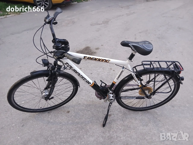 Алуминиев велосипед 28 цола Trekking с амортисьори 24 скорости Shimano
