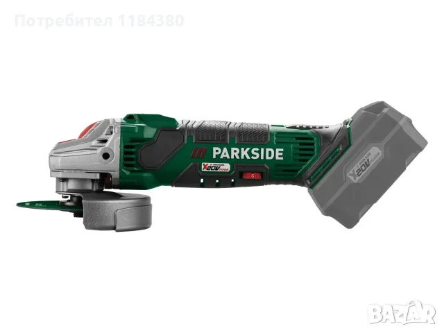 Флекс Ъглошлаиф Parkside PWSA 20-Li G4, снимка 3 - Ъглошлайфи - 55485414