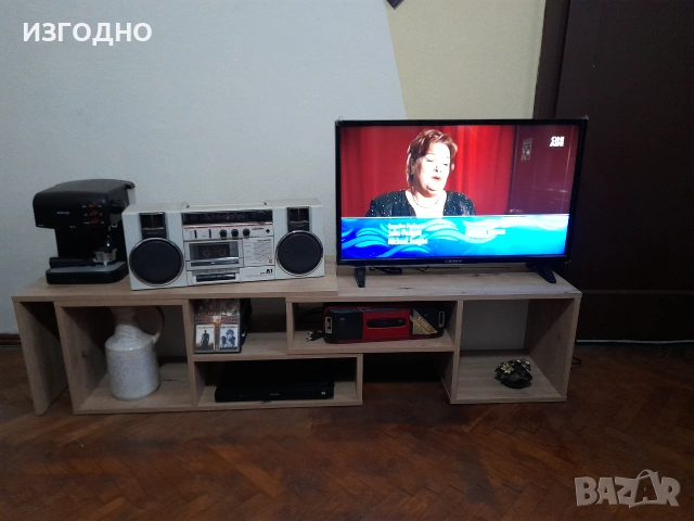 56€ НОВ TV ШКАФ ОТ 3 МОДУЛА МОЖЕ И КОМЕНТАР , снимка 3 - Шкафове - 55089455