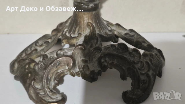 Бронзови свещтници, снимка 6 - Декорация за дома - 54773877