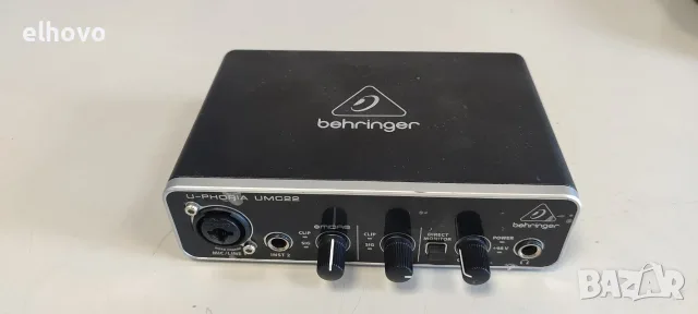 Аудио интерфейс Behringer U-Phoria UMC22, снимка 3 - Други - 55541600