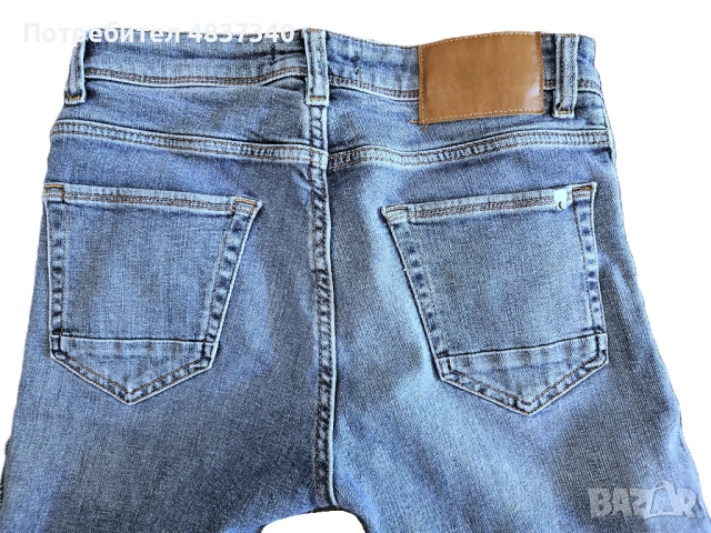 Мъжки дънки Зара/Zara, снимка 2 - Панталони - 54663976