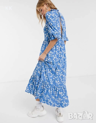 Рокля на маргаритки, снимка 2 - Рокли - 54885306