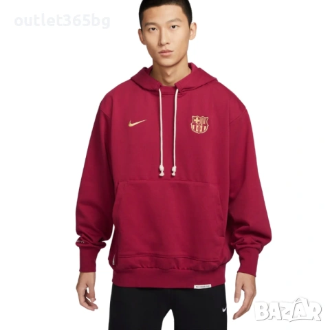 Nike - Fc Barcelona Dri Fit Loose Fit Dark Hoodie Оригинал Код 850