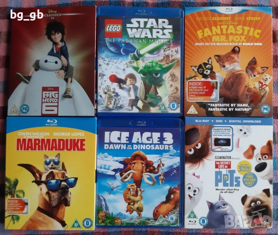 Disney и други анимации Blu-Ray филми, снимка 4 - Blu-Ray филми - 55058654