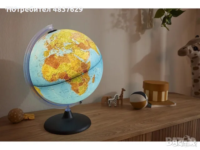 Глобус светещ 30см, снимка 2 - Други стоки за дома - 55369494