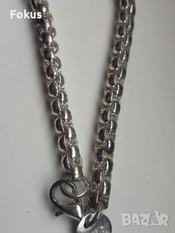 Стара метална дамска гривна, снимка 3 - Антикварни и старинни предмети - 53951125