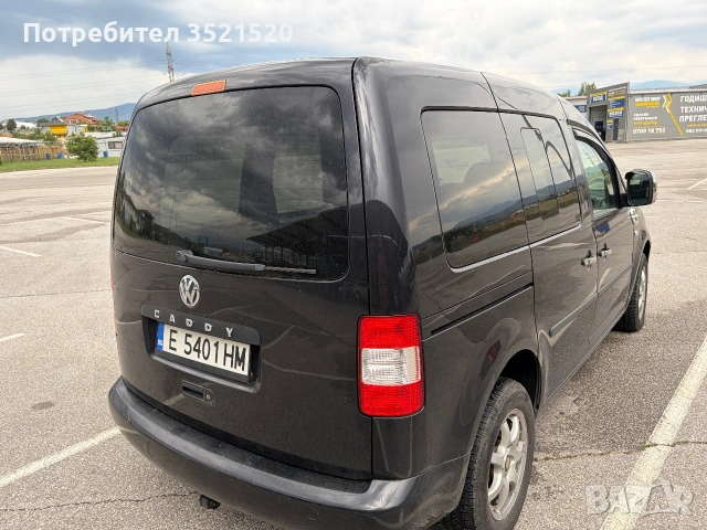 VW Caddy 1.9TDI 105кс АВТОМАТИК 6ск , снимка 7 - Автомобили и джипове - 55136566