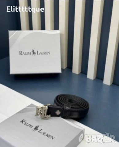 колани от естествена кожа в кутия Ralph Lauren 2см, снимка 8 - Колани - 54881560