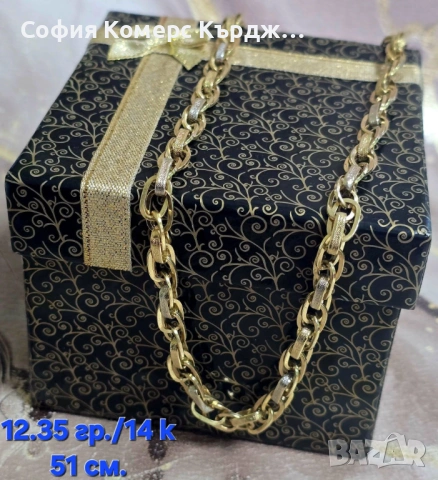 ⚠️ПРОМОЦИЯ!!!⚠️ 📿 ЗЛАТЕН СИНДЖИР ⚖️ 12.35гр./14 карата 🤚51см. 💵 ЦЕНА В ЕВРО:1037€
