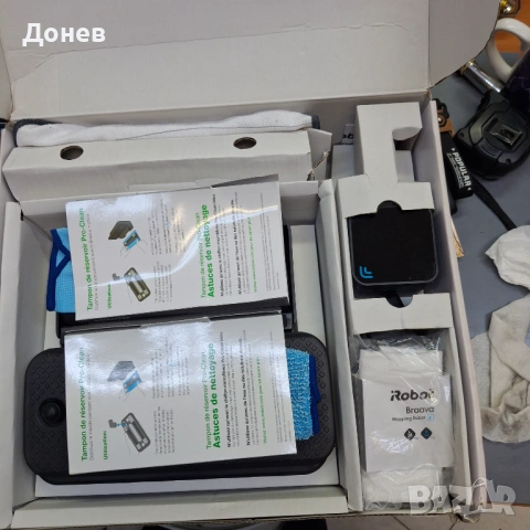 Irobot braava за мокро почистване, снимка 5 - Прахосмукачки - 54126828