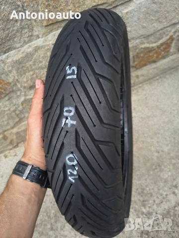120 70 15 michelin citygrip 2 предна гума за скутер гуми, снимка 3 - Гуми и джанти - 55121917