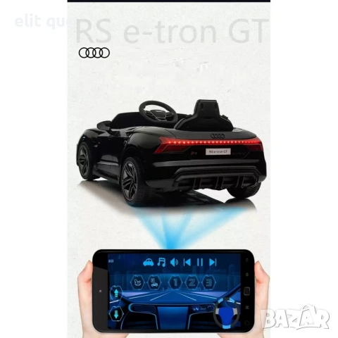 Акумулаторен джип Audi RS E-Tron GT 4X4 Licensed , снимка 13 - Детски велосипеди, триколки и коли - 55136527