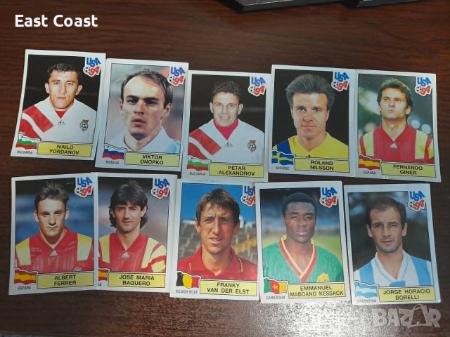 Голям лот емблеми и стикери/отрезки Panini Световно 94-та и 98-ма, Европейско 96-та, снимка 5 - Фен артикули - 54995647