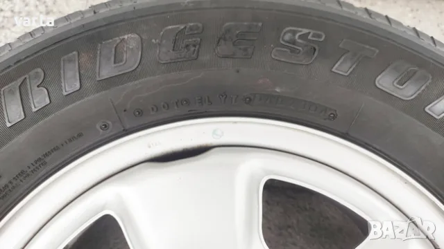 1 брой гума Bridgestone Dueler 205/70/15, снимка 7 - Гуми и джанти - 55349895