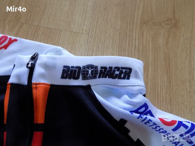 вело джърси bio racer екип тениска шосейно колоездене мъжко оригинал 6/XXL, снимка 5 - Спортни дрехи, екипи - 46010828