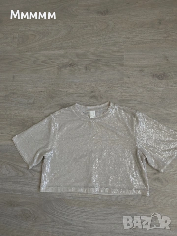 Тениска H&M M, снимка 2 - Тениски - 54977204