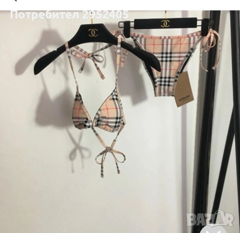 Дамски бански Gucci Valentino Burberry Fendi , снимка 6 - Бански костюми - 54395278